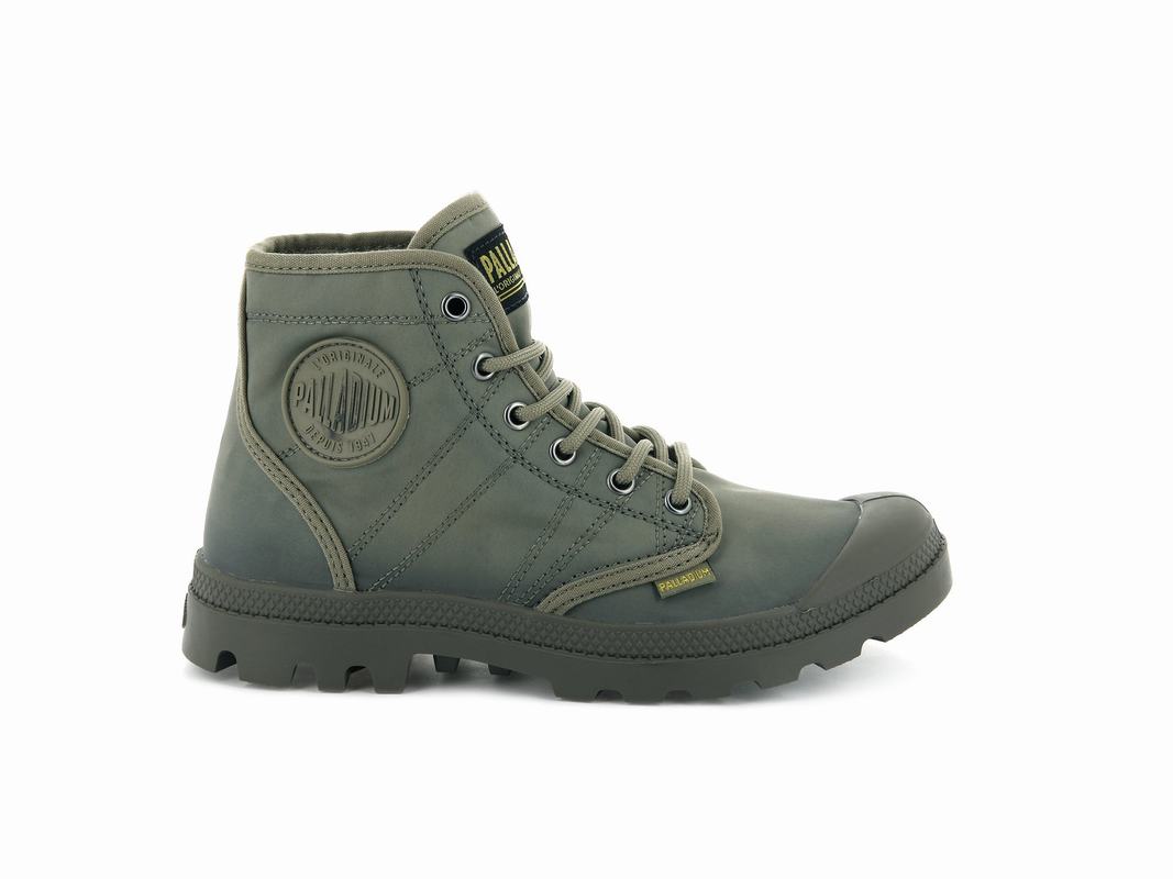 Botas Palladium Pallabrousse Tx Hombre - Verde/Marrones ||QCGV-41620||